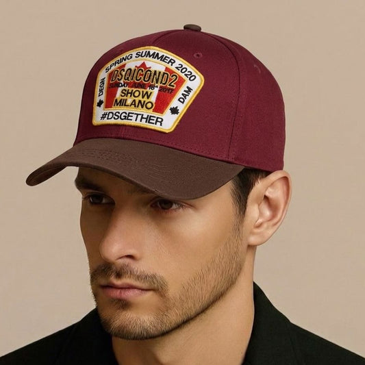 Casquette DS2 Grenat Marron
